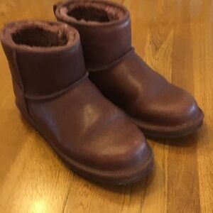 L.L. Bean Smooth Leather Brown Ankle Boots